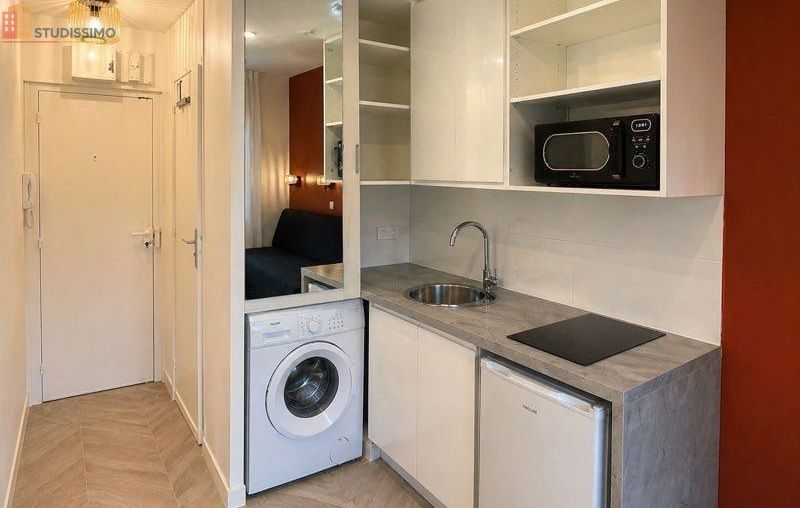 Studio meublé 12m² Neuilly-sur-Seine - Refait à neuf, résidence sécurisée - Photo 2