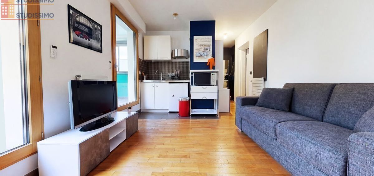 Studio meublé 33m² Boulogne-Billancourt - Rives de Seine, lumineux - Photo 2