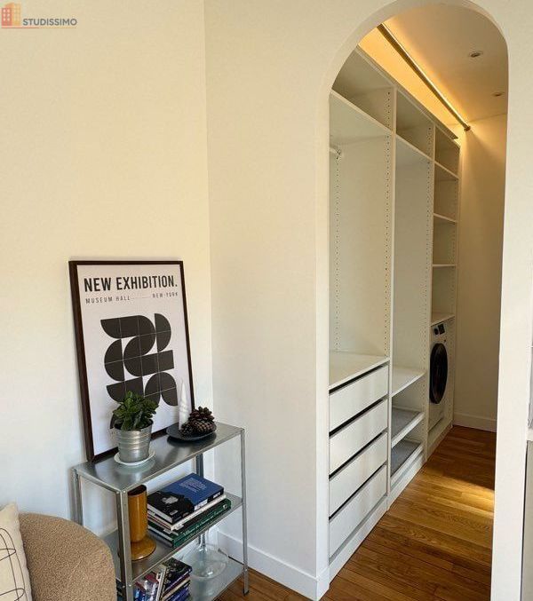 Studio meublé 24m² Courbevoie - Coin nuit, grand dressing - Photo 7