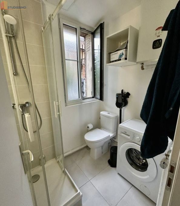 Studio meublé 14m² Asnières-sur-Seine - Calme, proche métro - Photo 2