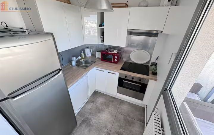 Studio meublé 35m² Courbevoie - Terrasse, proche La Défense - Photo 3