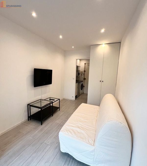 Studio meublé 15m² Neuilly-sur-Seine - Rénové, balcon - Photo 8