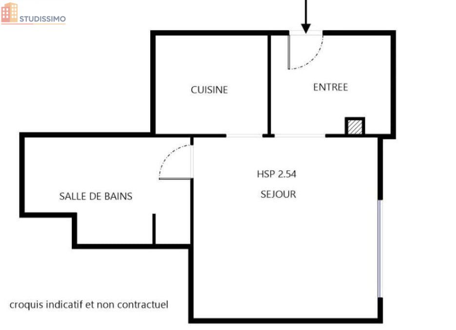 Studio meublé 27m² Suresnes - Standing, 3e étage - Photo 10
