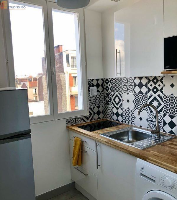 Studio meublé 19m² Asnières-sur-Seine - Proche gare, lumineux - Photo 4