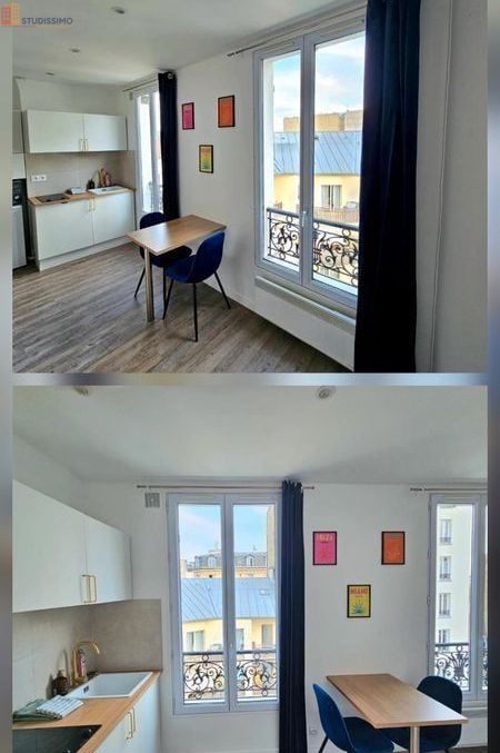 Studio 22m² Asnières-sur-Seine - Lumineux, dernier étage - Photo 5