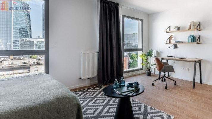Studio meublé 37m² Puteaux - Étage élevé, DPE B - Photo 11