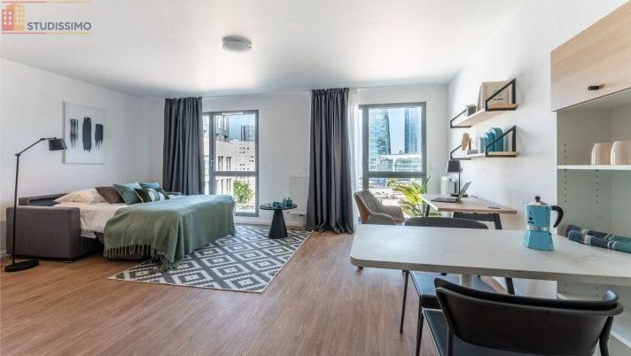 Studio meublé 37m² Puteaux - Étage élevé, DPE B - Photo 9