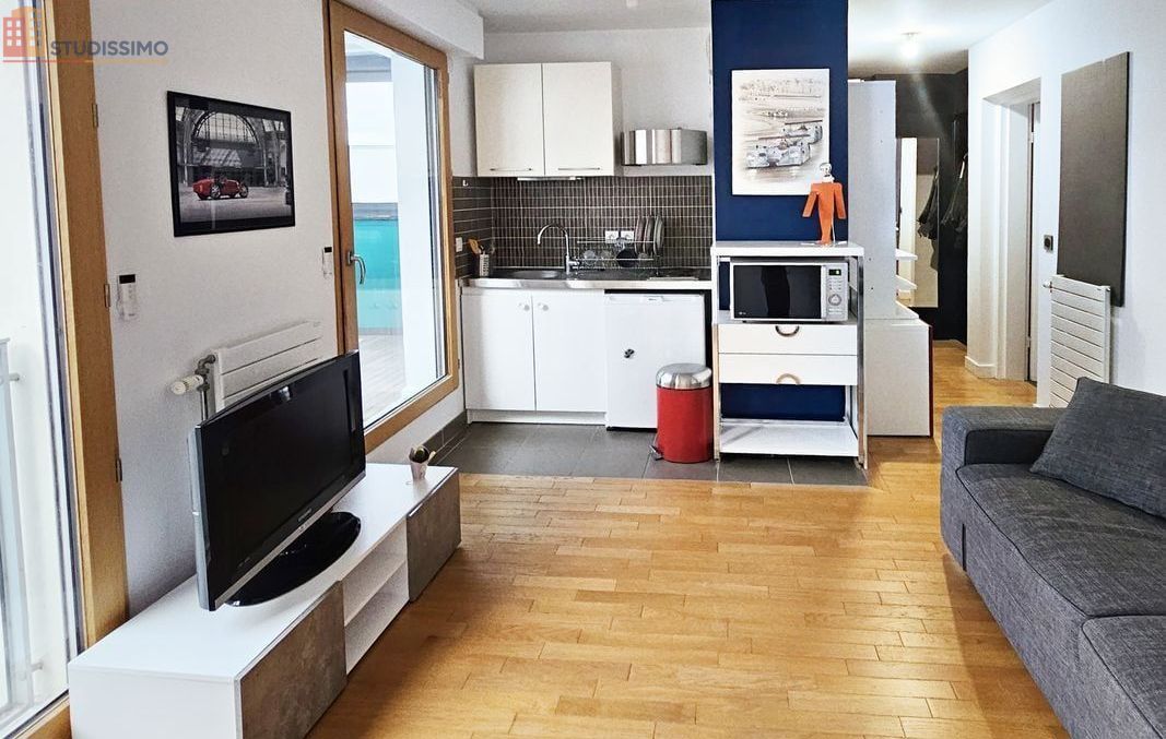 Studio 33m² Boulogne-Billancourt - Meublé, vue Rives de Seine - Photo 5