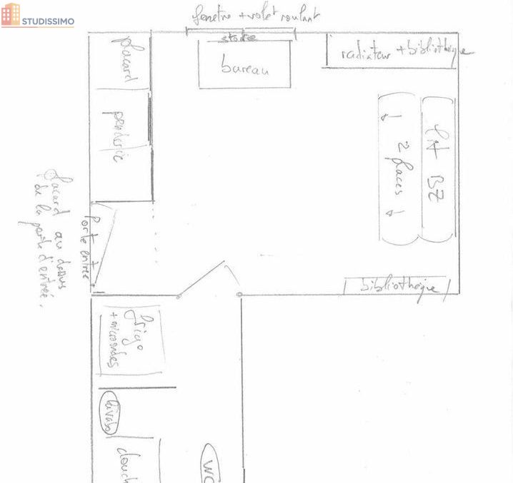 Studio meublé 15m² Sèvres - Idéal étudiant, lumineux - Photo 2