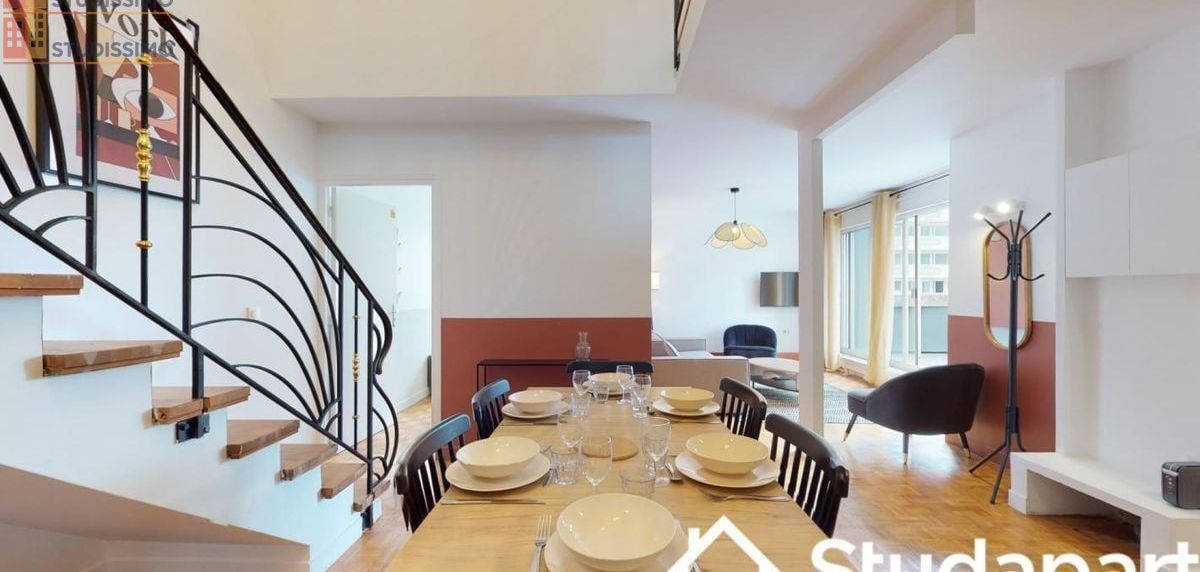 Studio meublé 9m² Courbevoie - Vue, 8e étage - Photo 4