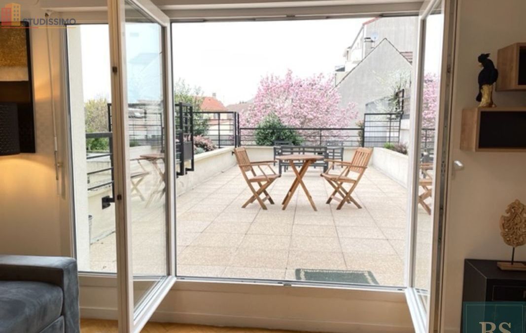 Studio meublé 22m² Antony - Terrasse 35m², prestations haut de gamme - Photo 4