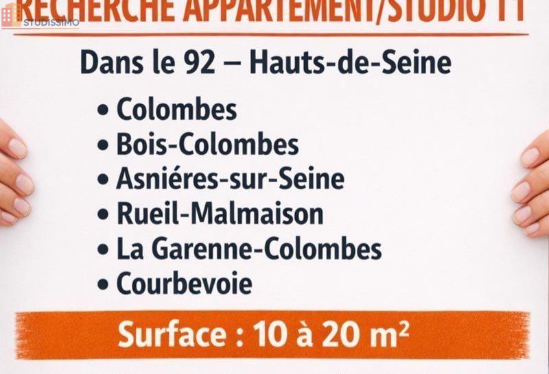 Studio à Colombes