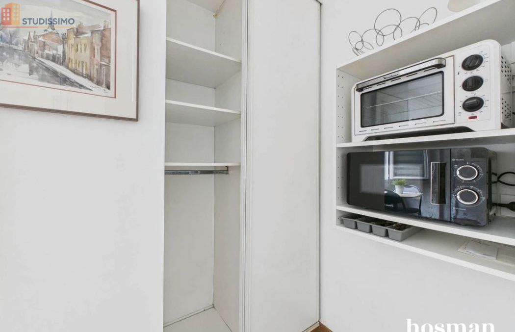 Studio meublé 23m² Saint-Cloud - Cour aménagée - Photo 7