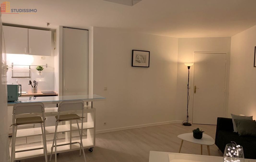 Studio meublé 29m² Nanterre - Lumineux, DPE A - Photo 3