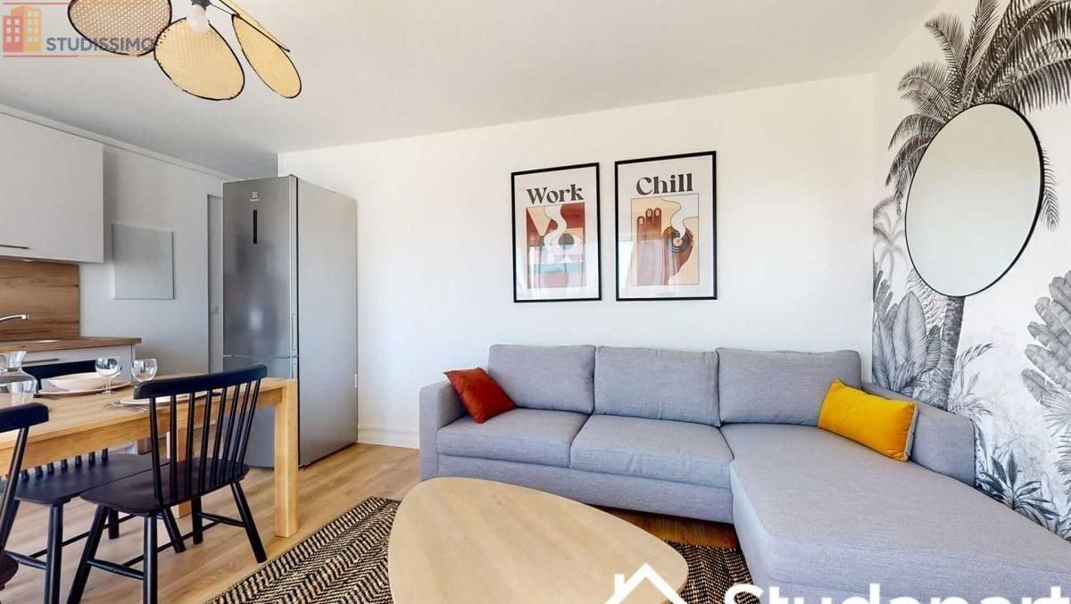 Studio 9m² Nanterre - Meublé, étage élevé - Photo 2