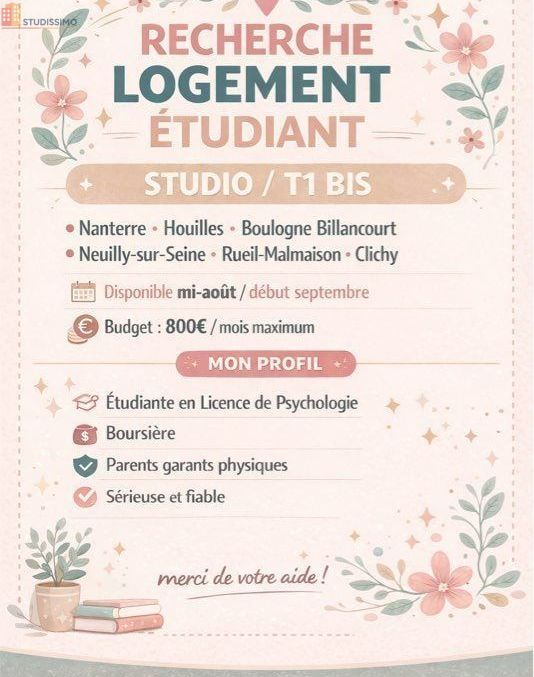 Studio 20m² Nanterre 92000 - Photo 1