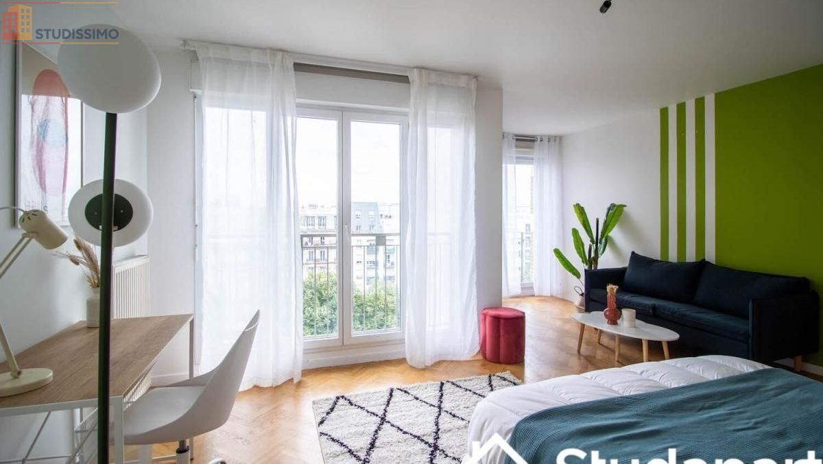 Studio 14m² Saint-Denis 93210 - Meublé, étage élevé - Photo 4