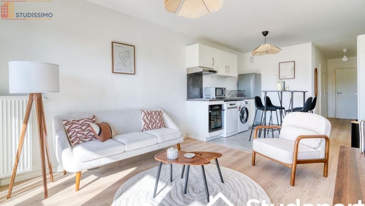 Studio meublé 11m² Saint-Denis - Étage élevé, DPE B - Photo 2