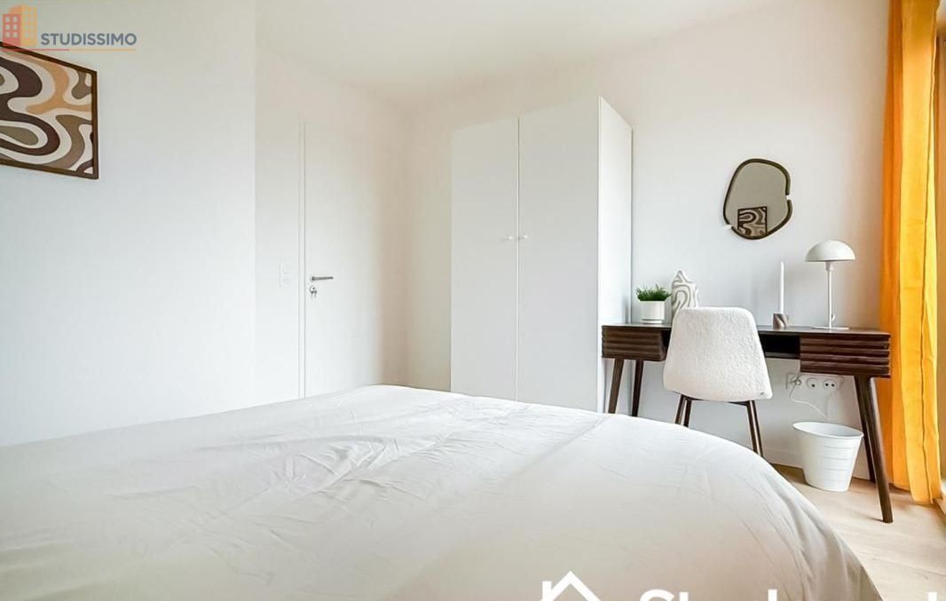 Studio 11m² Saint-Denis 93200 - Meublé, étage élevé - Photo 4