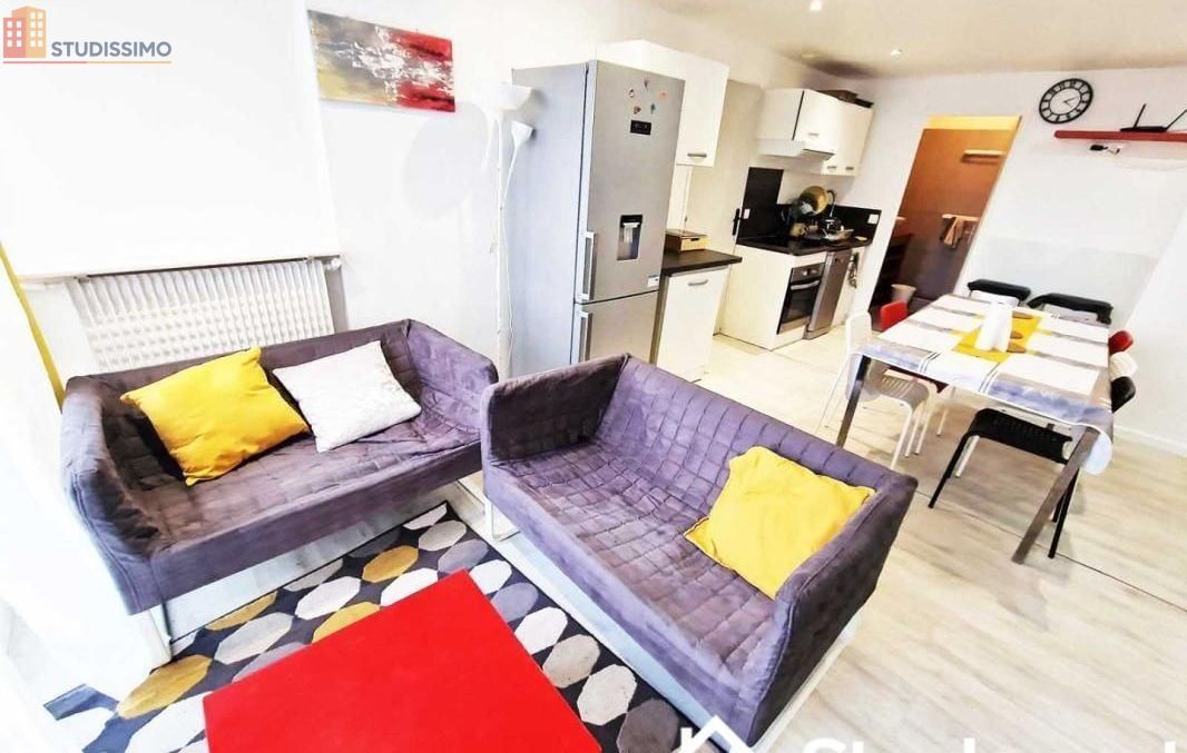 Studio meublé 9m² Saint-Denis 93380 - Meublé, DPE A - Photo 3