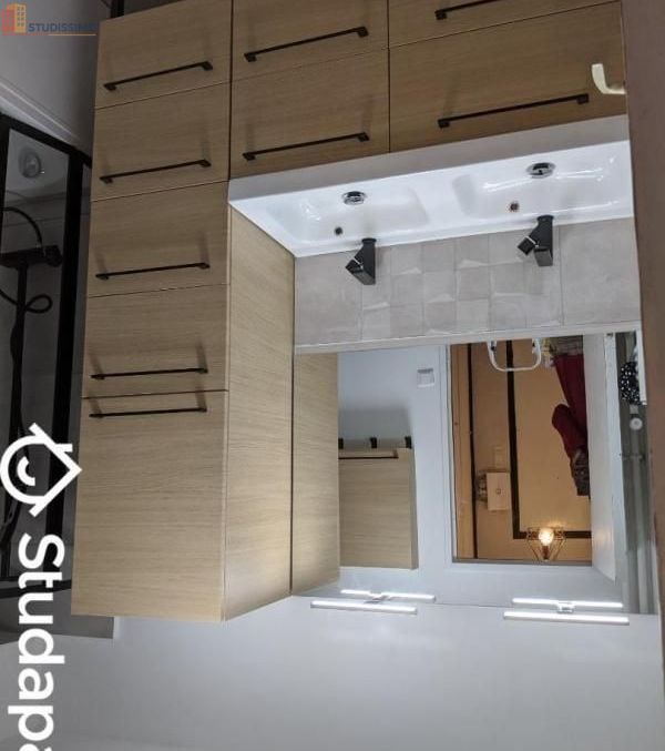 Studio meublé 11m² Saint-Denis 93200 - Lumineux, 14e étage - Photo 1
