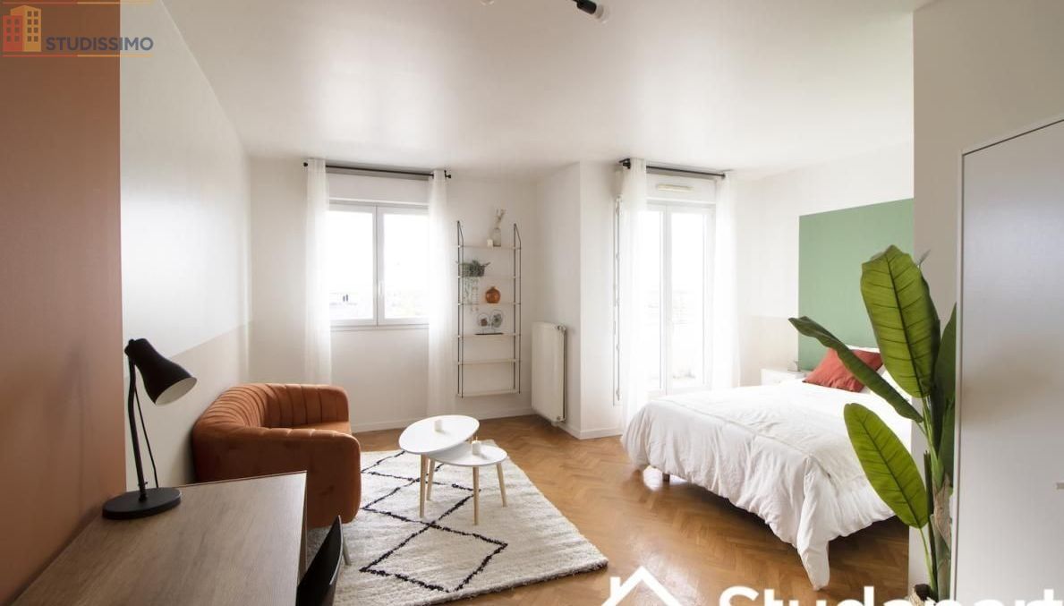 Studio meublé 10m² Saint-Denis 93210 - Lumineux, 6e étage - Photo 3