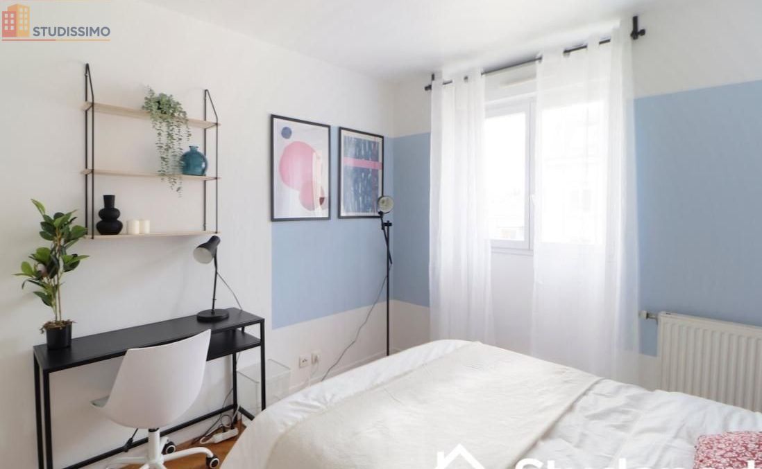 Studio meublé 10m² Saint-Denis 93210 - Lumineux, 6e étage - Photo 4