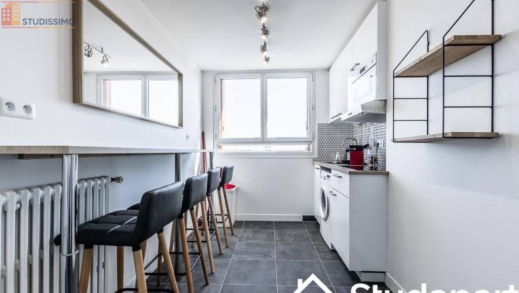 Studio meublé 12m² Noisy-le-Sec - Calme, 4e étage - Photo 9