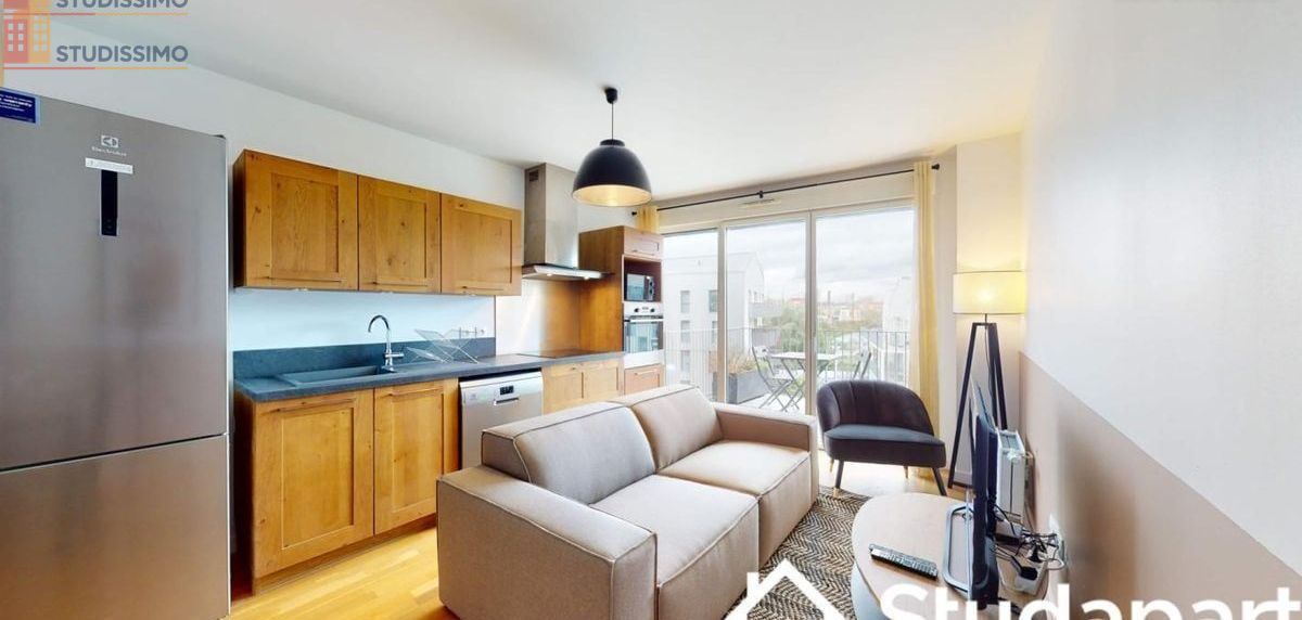 Studio meublé 9m² Saint-Denis 93200 - Meublé, DPE A - Photo 8