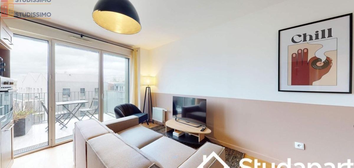 Studio meublé 9m² Saint-Denis 93200 - Meublé, DPE A - Photo 4