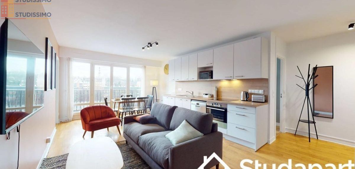 Studio meublé 11m² Villemomble - Lumineux, vue dégagée - Photo 14