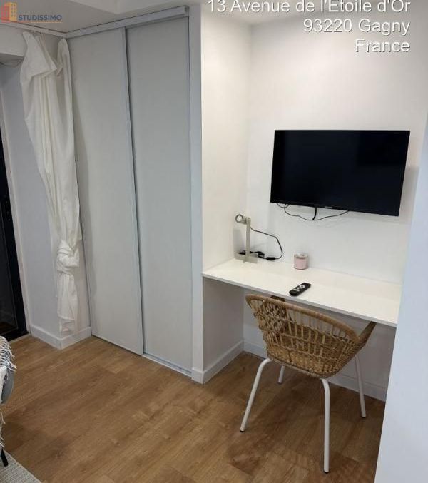 Studio meublé 18m² Gagny 93220 - Meublé, DPE C - Photo 7