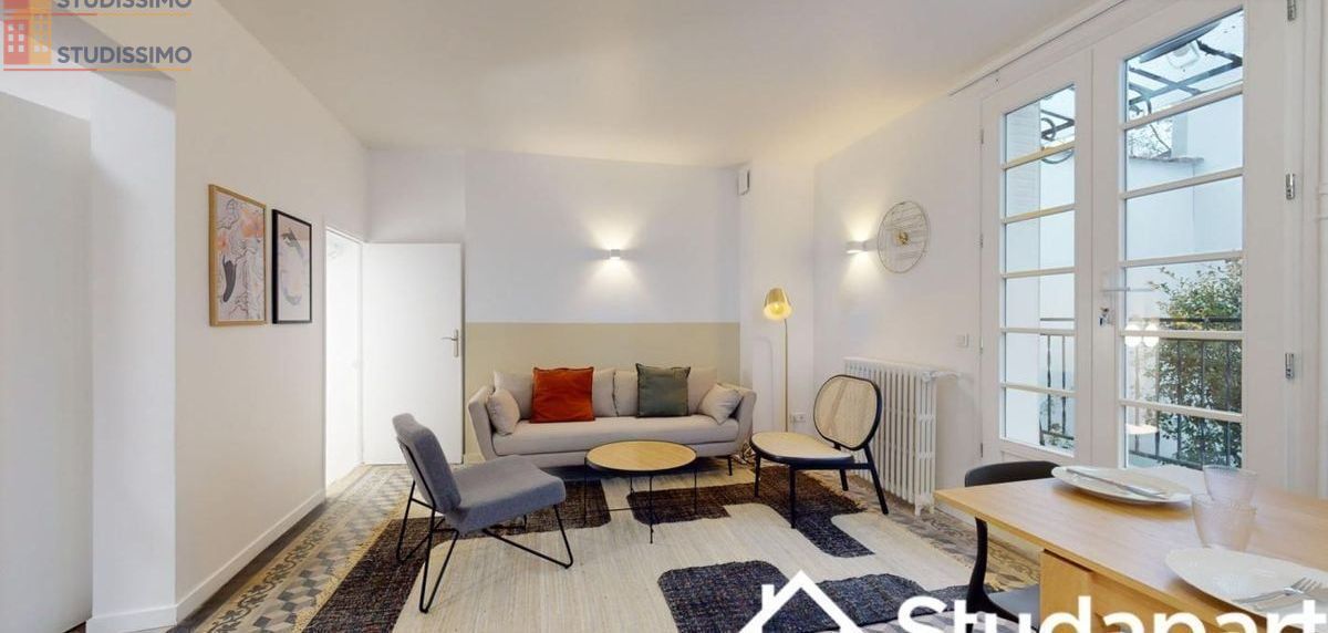 Studio meublé 15m² Montreuil - Meublé, DPE A - Photo 1