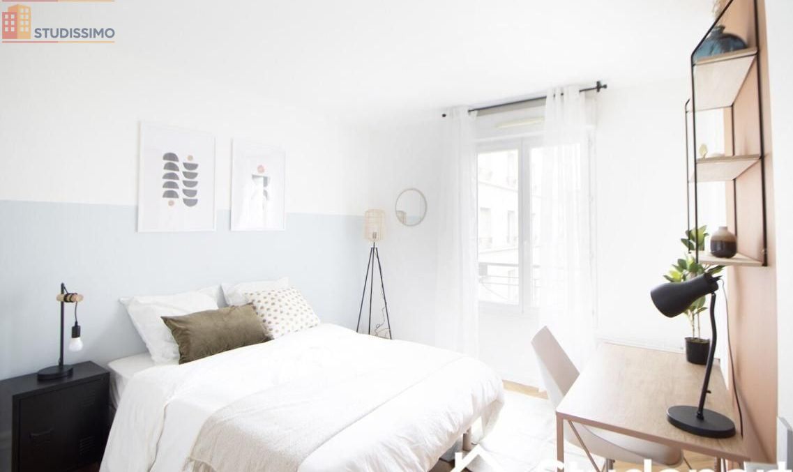 Studio meublé 10m² Saint-Denis 93210 - Lumineux, DPE A - Photo 1