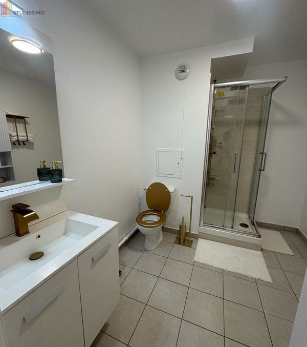 Studio 31m² Montreuil - Balcon, meublé - Photo 3
