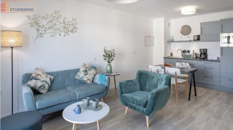 Studio meublé 40m² Villepinte - Lumineux, proche commodités - Photo 9