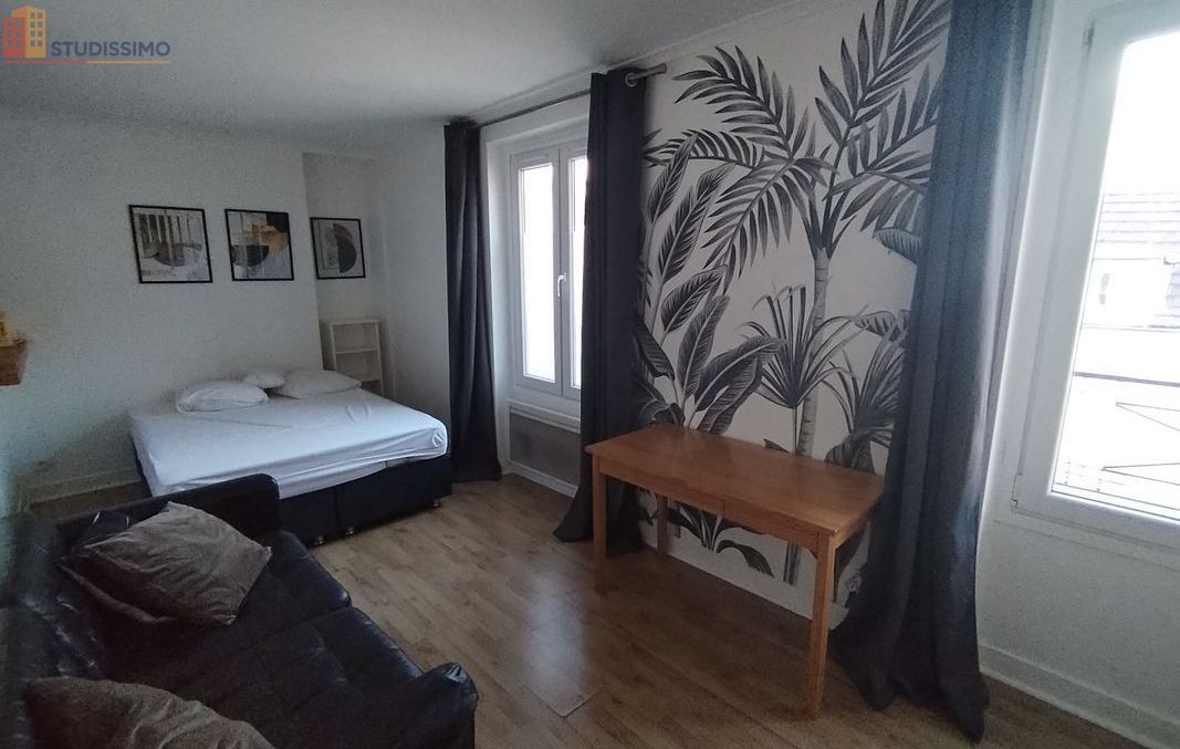 Studio meublé 22m² Saint-Denis 93200 - Meublé, lumineux - Photo 2