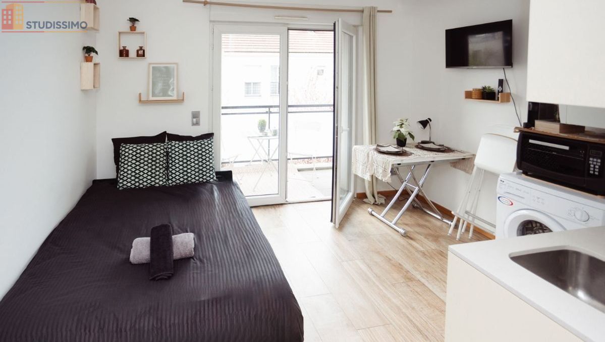 Studio meublé 20m² Livry-Gargan - Lumineux, résidence calme - Photo 1