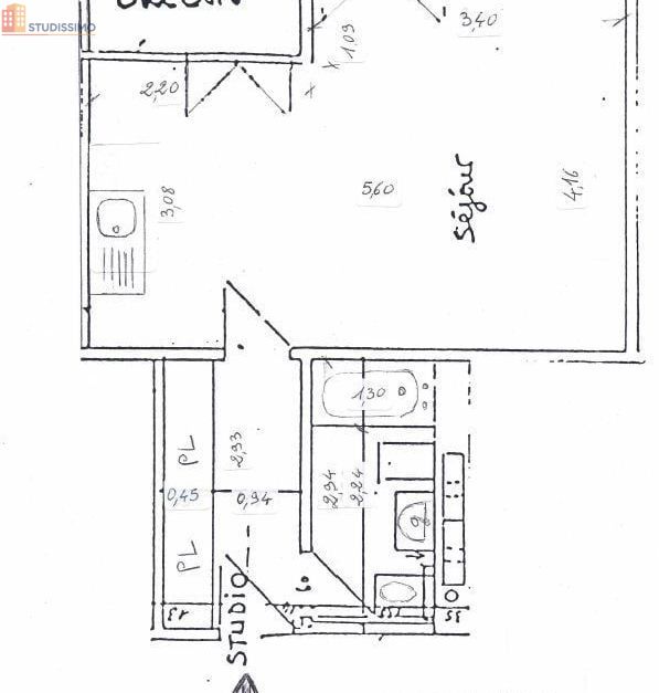 Studio 29m² Alfortville - DPE B, 5e étage - Photo 1