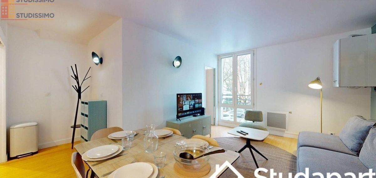 Studio meublé 12m² Villejuif - Meublé, DPE A - Photo 3