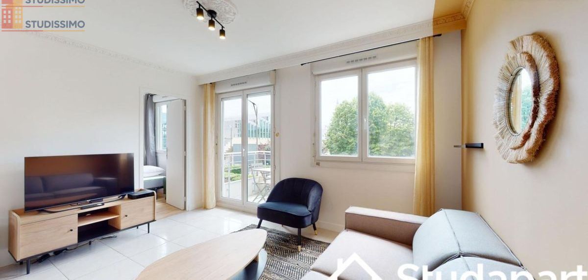 Studio 11m² Villejuif - Meublé, lumineux - Photo 1