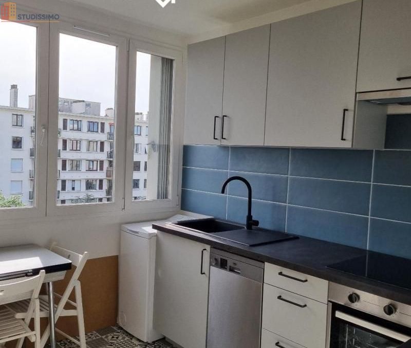 Studio meublé 9m² Villejuif - Haut étage, lumineux - Photo 1