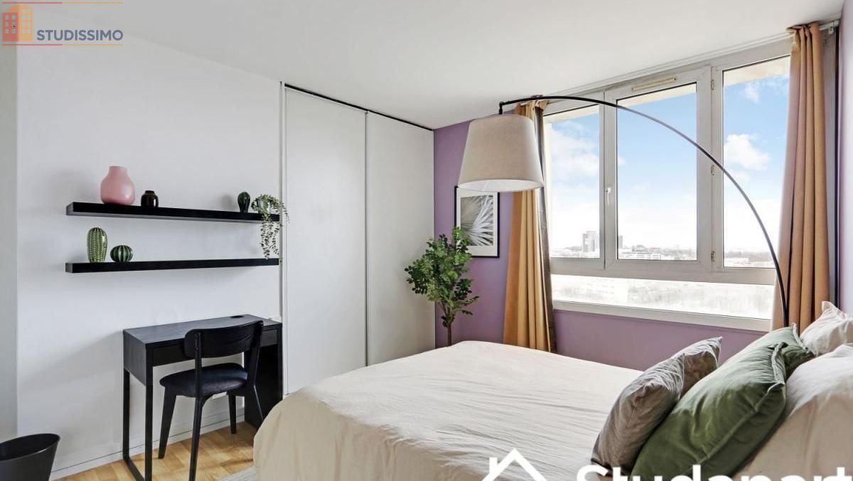 Studio meublé 13m² Le Kremlin-Bicêtre - Lumineux, 10e étage - Photo 2