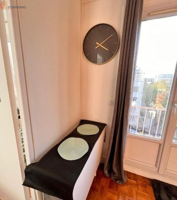 Studio meublé 8m² Villejuif - Meublé, DPE D - Photo 1
