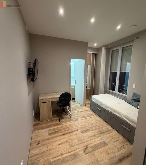 Studio meublé 16m² Créteil - Tout équipé, face faculté - Photo 9
