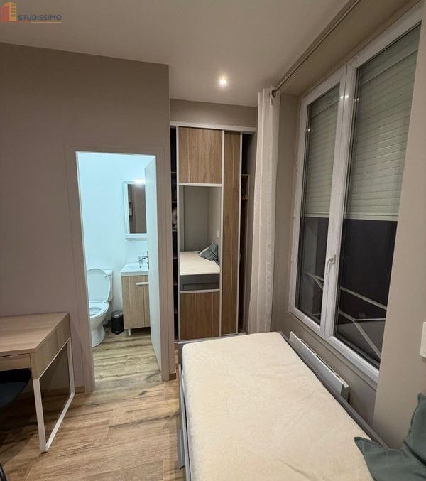 Studio meublé 16m² Créteil - Tout équipé, face faculté - Photo 2