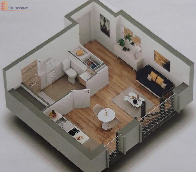 Studio 27m² Chevilly-Larue - DPE B - Photo 3