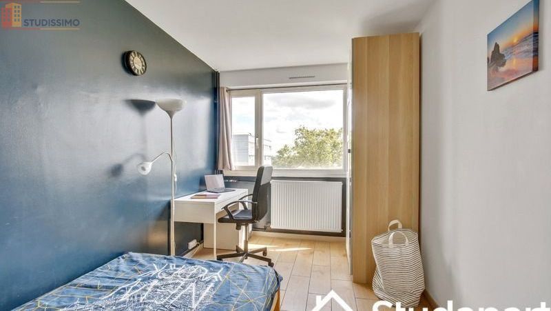 Studio meublé 10m² Cergy - 5e étage, lumineux - Photo 1