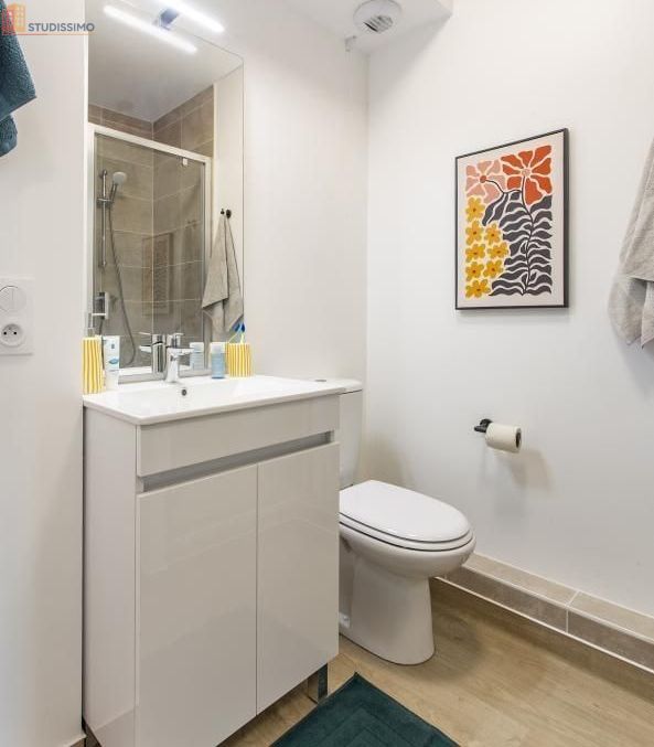 Studio meublé 17m² Bezons - Meublé, DPE C - Photo 18