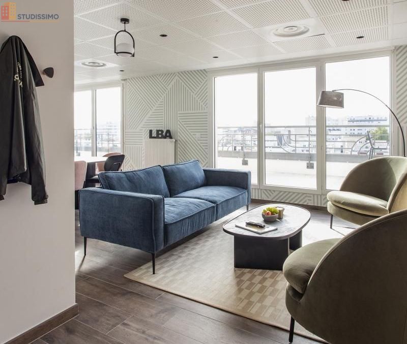 Studio meublé 17m² Bezons - Meublé, DPE C - Photo 10